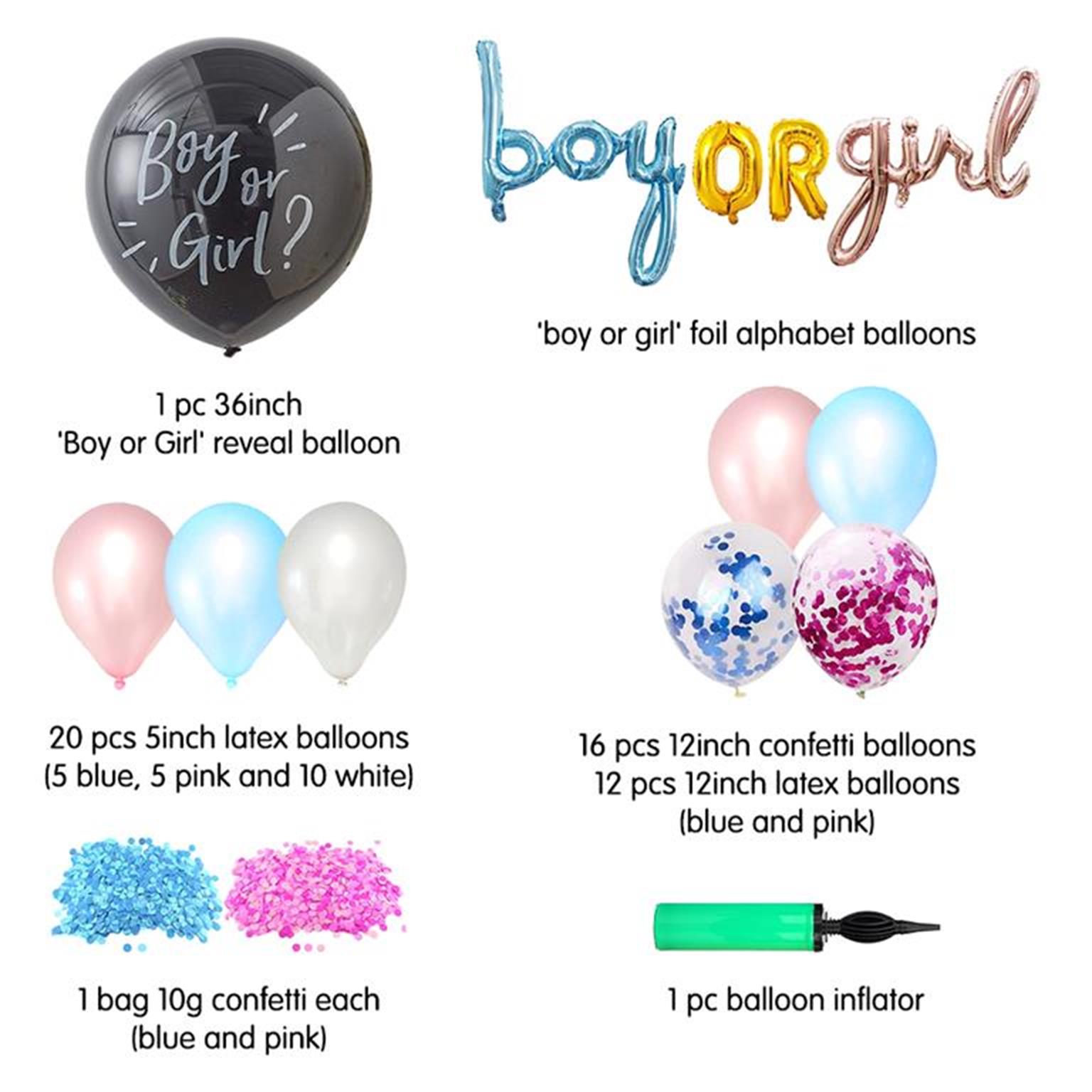 GENDER REVEAL PACK 