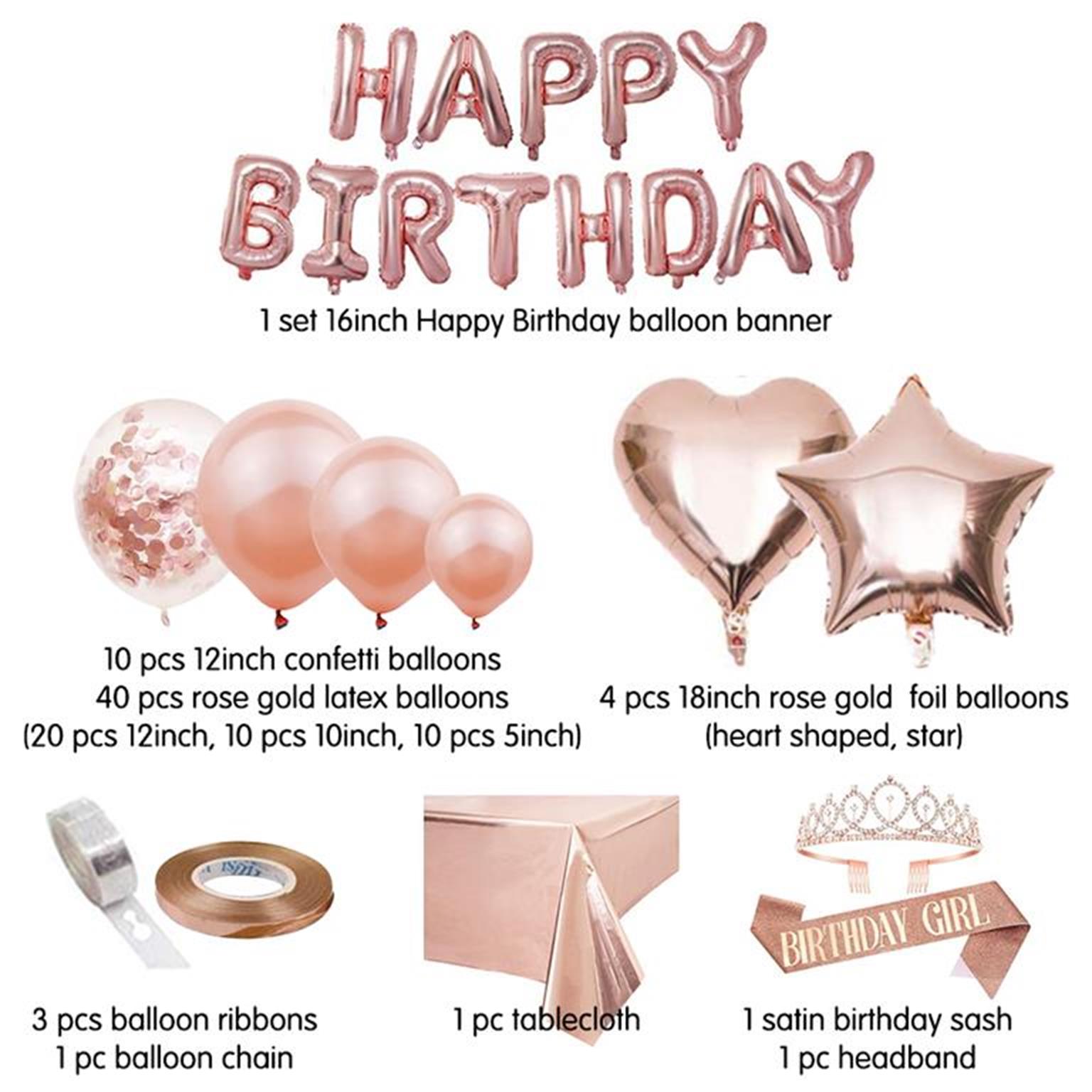 ROSE GOLD BIRTHDAY PACK 