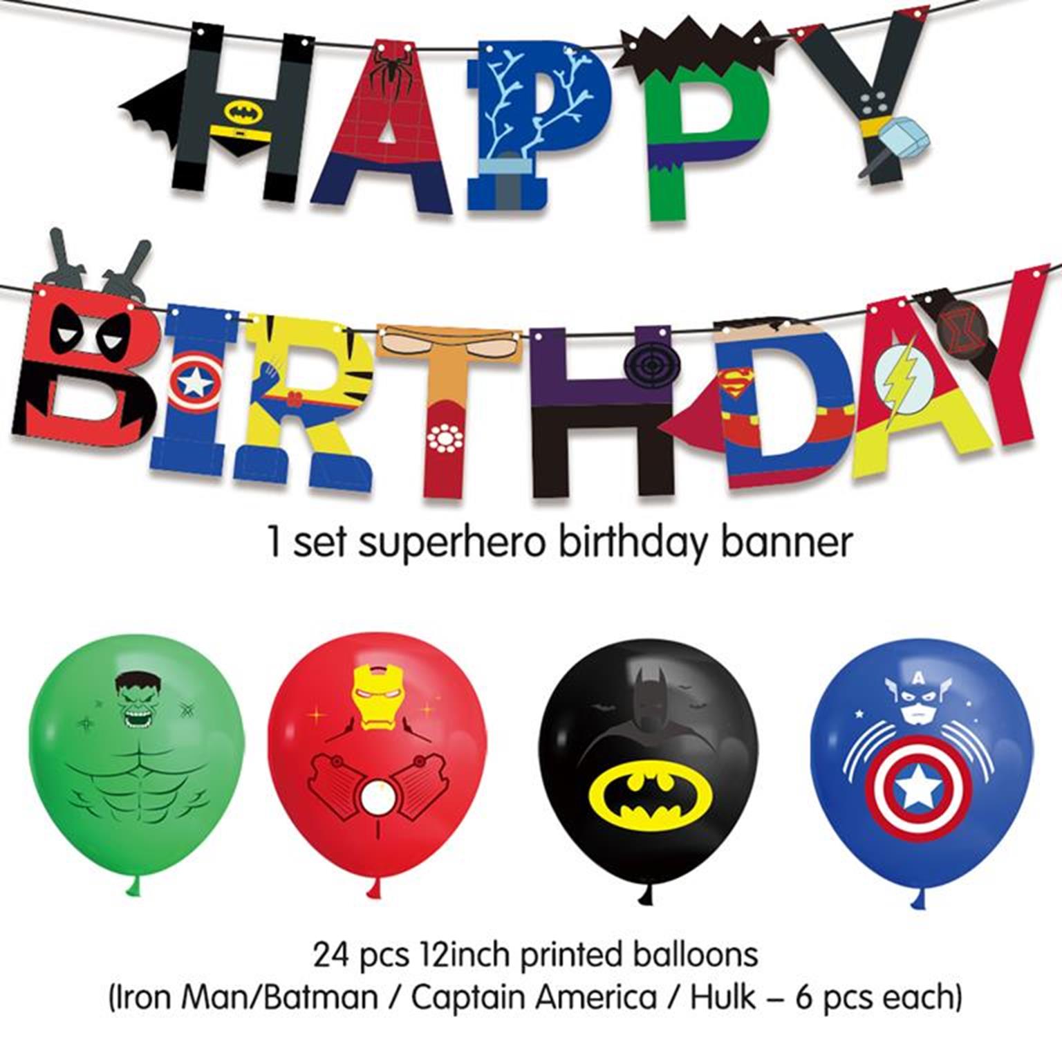 SUPERHERO PACK